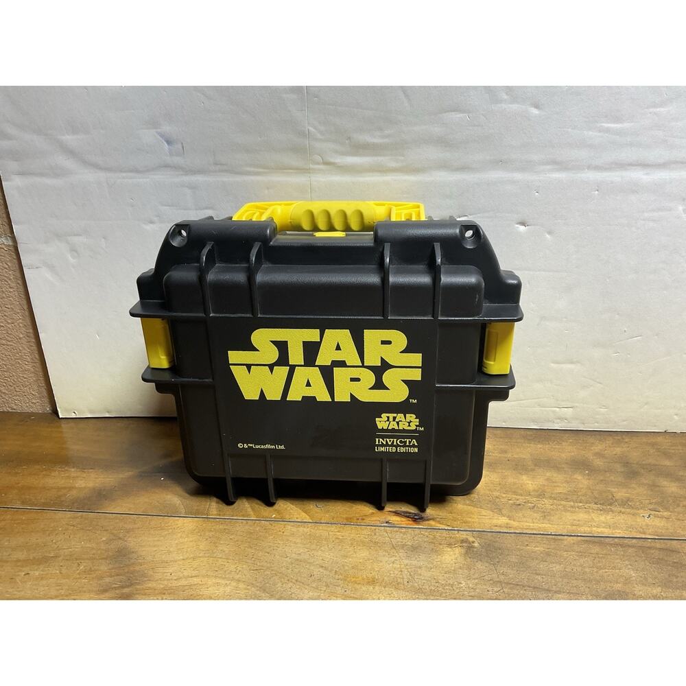 INVICTA Star Wars Limited Ed 3 Slot Impact Storage Dive Case Box ONLY NO Watches